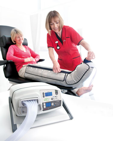 LymphAssist� Professional IPC System -12 Chamber Intermittent Pneumatic Compression System